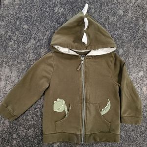 *SOLD* Fierce Frank Dinosaur Hoodie Jacket 3T